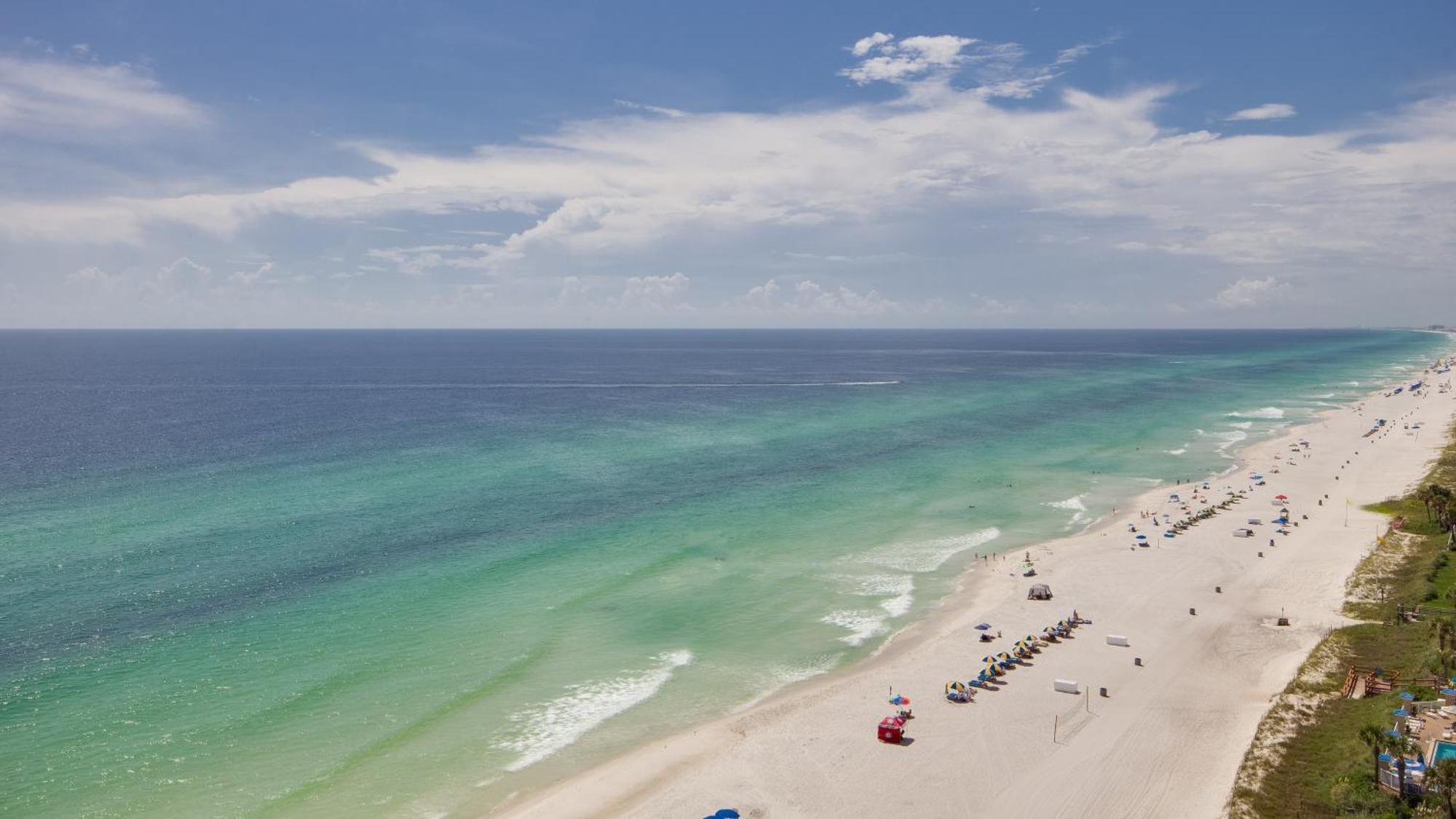 Tidewater Escape: 1Br/2Ba Beachfront Condo, Sleeps 6, Gulf Views & Comfort! Panama City Beach Dış mekan fotoğraf